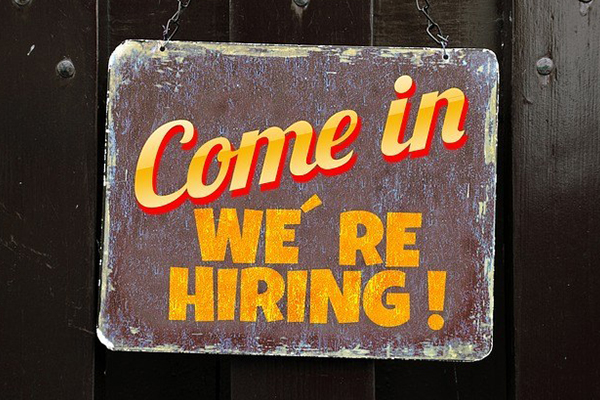 Come in We're Hiring!